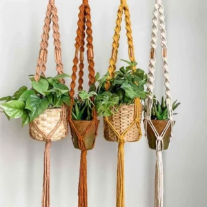 Macrame plant hanger